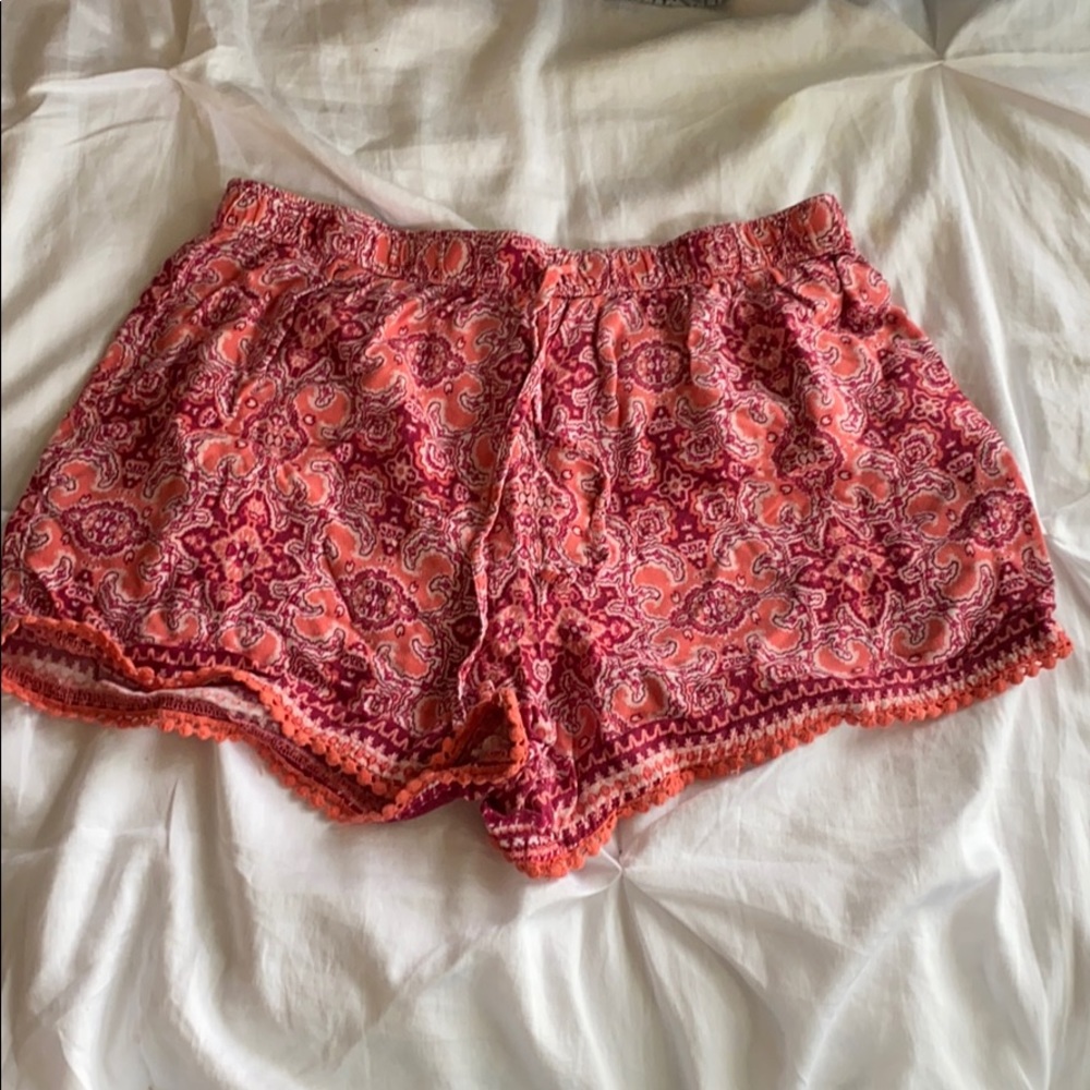 Hollister Coral Shorts